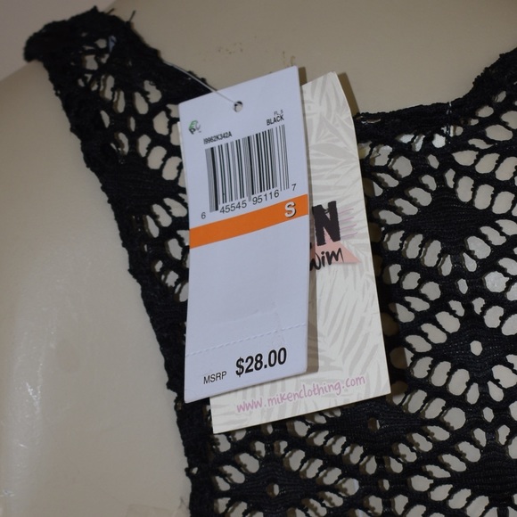 MIKEN Crochet Racer-back Swimsuit Cover-Up - Picture 4 of 4